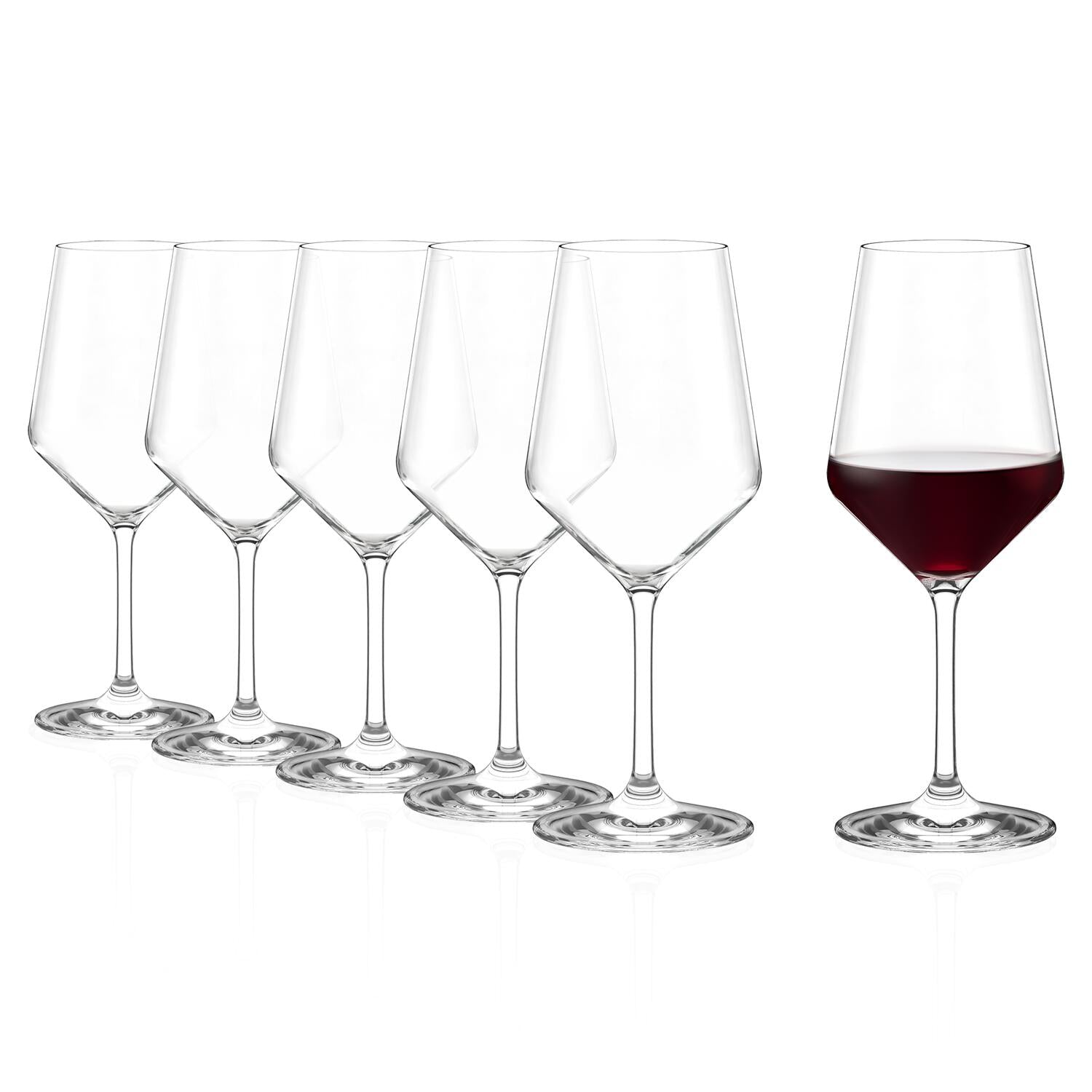 Revolution rødvinsglas, 490 ml - 6 stk